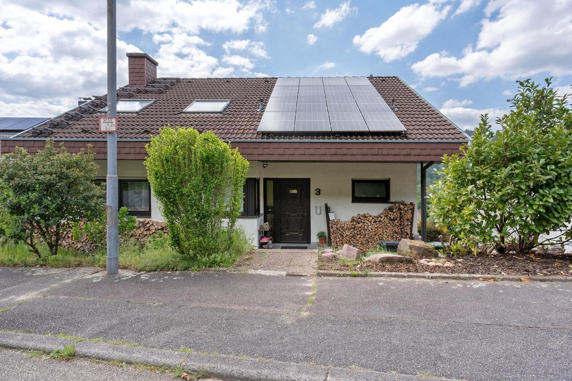 Schlossblickwohnung Schiel ゲルンスバッハ エクステリア 写真